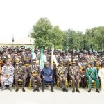 PASSING OUT PARADE AND PRESIDENTIAL COMMISSIONING OF THE 50TH SUPERINTENDENT BASIC COURSE: 689 CADETS COMMISSIONED AS OFFICERS.